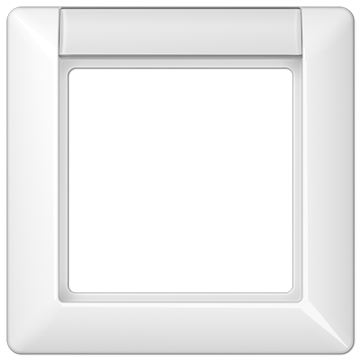 JUNG AS581NAWW, 1-gang frame, 4011377310056