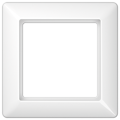JUNG AS581WW-WM, 1-gang frame, 4011377027695