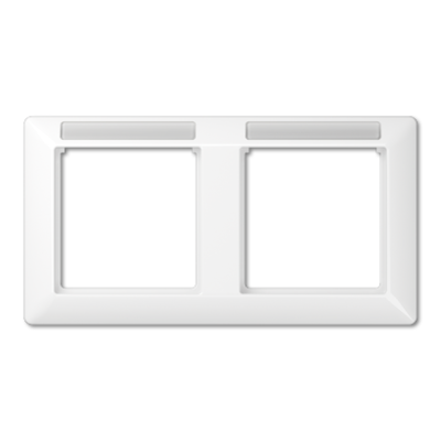 JUNG AS5820BFINAWW, 2-gang frame, 4011377056176