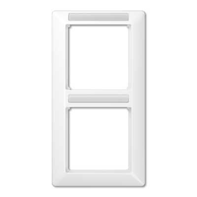 JUNG AS582BFINAWW, 2-gang frame, 4011377056084