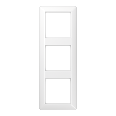 JUNG AS583BFWW, 3-gang frame, 4011377314054