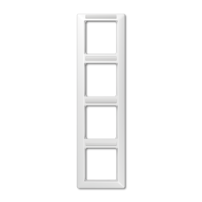 JUNG AS584BFINAWW, 4-gang frame, 4011377056114