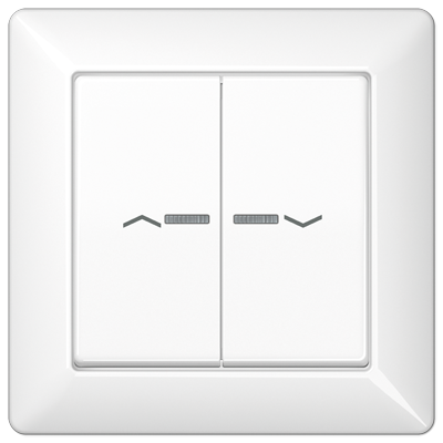 JUNG AS590-5KO5PWW, rocker, 4011377990777