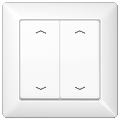 JUNG AS590-5MPWW, rocker, 4011377990692