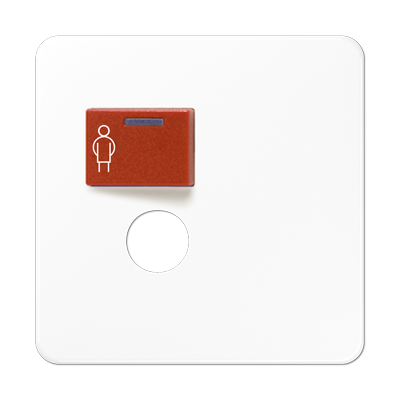 JUNG CD071BWW, centre plate, 4011377853607