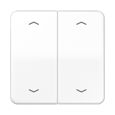 JUNG CD102PWW, Rocker for push-button 2-gang, arrows, 4011377180758