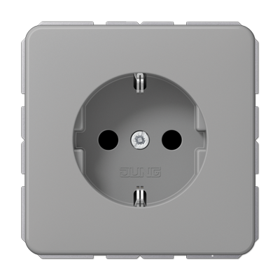 JUNG CD1521BFGR, SCHUKO socket, 4011377080041