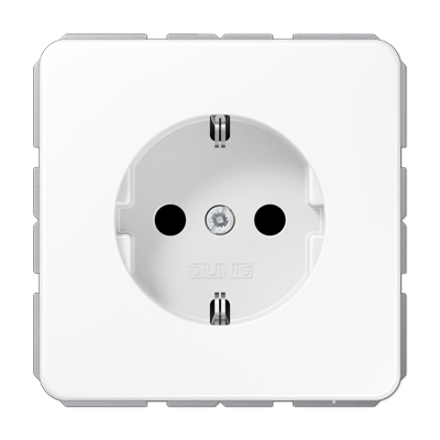 JUNG CD1521BFKIWW, SCHUKO socket, 4011377080119