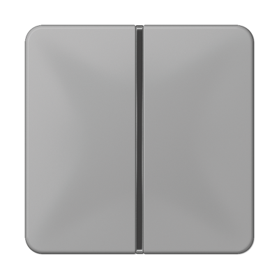 JUNG CD401TSAGR, Cover kit 1-gang, complete, 4011377037229