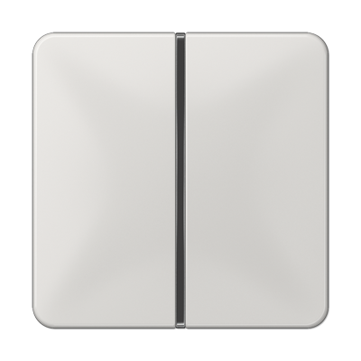 JUNG CD401TSALG, Cover kit 1-gang, complete, 4011377037236