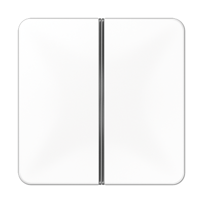 JUNG CD402TSAWW, Cover kit 2-gang, complete, 4011377037274