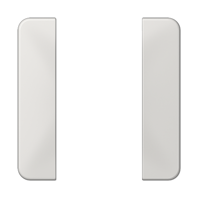 JUNG CD501TSALG, Cover kit 1-gang, complete, 4011377107731