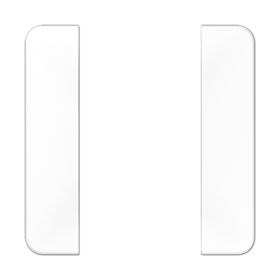 JUNG CD501TSAWW, Cover kit 1-gang, complete, 4011377107717