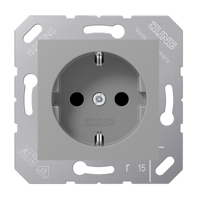 JUNG CD5121BFGR, SCHUKO socket, 4011377095182