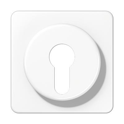 JUNG CD528WW, Cover For Key Switch, 4011377034105