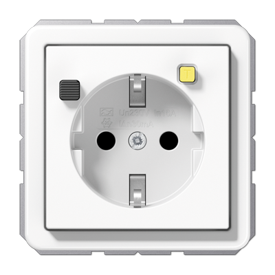 JUNG CD5520.30WW, FI socket (RCD 30 mA), 4011377164390