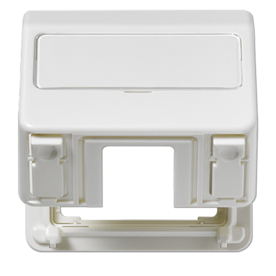 JUNG CD554KLWW, c.plate w. convex hinged lid&inscrip. pl, 4011377767706