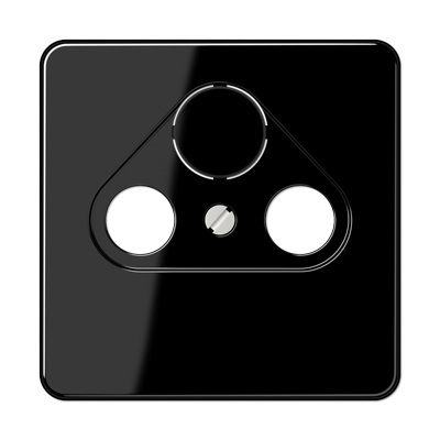 JUNG CD561SATSW, Center plate for TV-FM-SAT sockets, 4011377470705