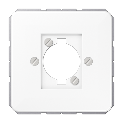 JUNG CD568WW, Cover For XLR Socket, 4011377047006