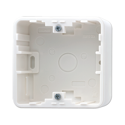 JUNG CD581AWW-1, Surface Cap 1-gang, 4011377082359