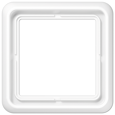 JUNG CD581WUWW, 1-gang frame, 4011377670105