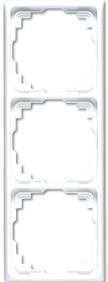 JUNG CD583KWW, 3-gang frame, 4011377572904