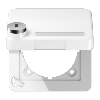 JUNG CD590BFKLSLWW, hinged lid, 4011377148055