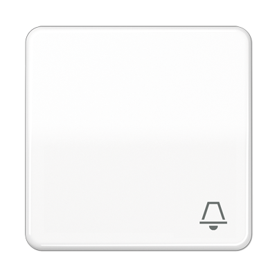 JUNG CD590BFKWW, 1-gang rocker,breakpr. with symbol "bell, 4011377553309