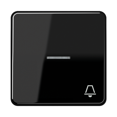 JUNG CD590KO5KSW, 1-gang rocker w.symbol bell& trans. lens, 4011377255159