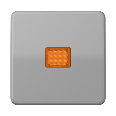 JUNG CD590KOGR, 1-gang rocker with orange lens, 4011377064904