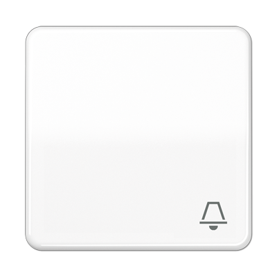 JUNG CD590KWW, 1-gang rocker,breakpr. with symbol "bell, 4011377066007