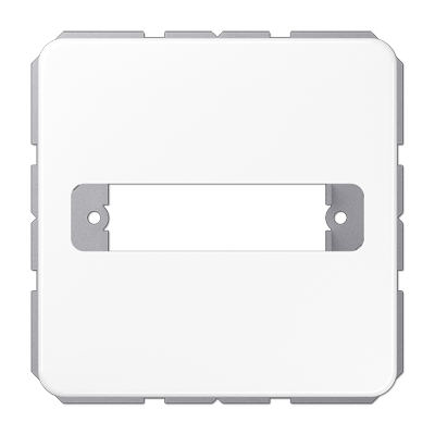JUNG CD594-1WW, centre plate for subminiature D-socket, 4011377074002