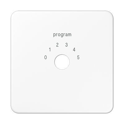 JUNG CD594-9WW, centre plate for channel selector switch, 4011377724303