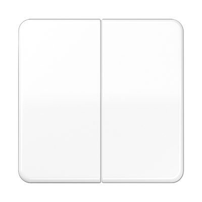 JUNG CD595BFWW, 2-gang rocker, 4011377550100