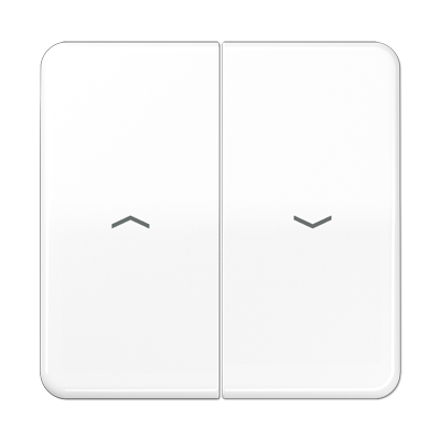 JUNG CD595PBFWW, 2-gang rocker, 4011377552500