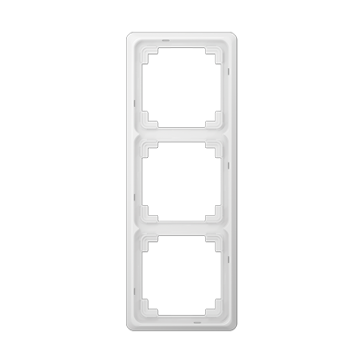 JUNG CDP583WW, 3-gang frame, 4011377875906