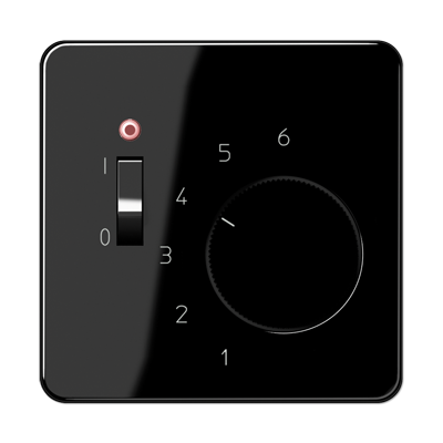 JUNG CDTR231PLSW, centre plate for room thermostat insert, 4011377828308