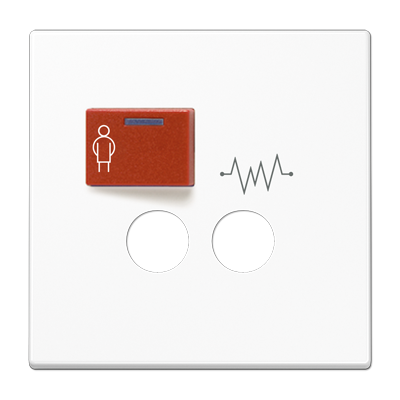 JUNG LS071AWW, Cover plate for Ackermann, 4011377942103