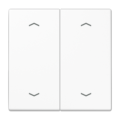 JUNG LS102PWW, Rocker for push-button 2-gang, arrows, 4011377181687