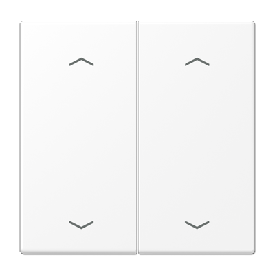 JUNG LS102PWWM, Rocker for push-button 2-gang, arrows, 4011377204485