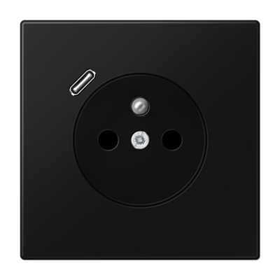 JUNG LS1520F-18CSWM, Socket, French/Belgian system, 4011377187672