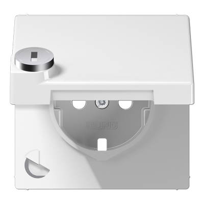 JUNG LS1520KLSLPLWW, centre plate, 4011377133044