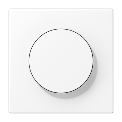 JUNG LS1740WWM, Centre plate with knob, 4011377203136