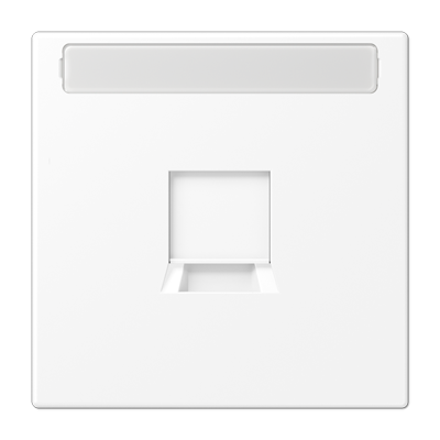 JUNG LS1969-15NAWEWWM, centre plate for MJ f. 1 socket, 4011377192157