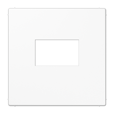 JUNG LS1969USBWW, centre plate f. USB charger, 4011377178786