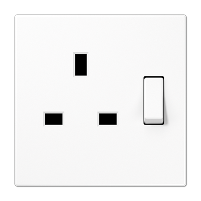 JUNG LS3171WW, switched socket, 4011377054035