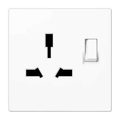 JUNG LS4171GISWWW, combo switched socket insert, 4011377176461