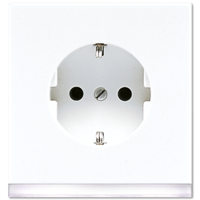 JUNG LS521-OWWLEDW, SCHUKO socket, 4011377014732