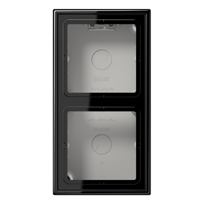 JUNG LS582ASW, 2-gang surf.cap, 4011377048720