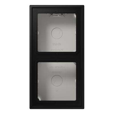 JUNG LS582ASWM, 2-gang surf.cap, 4011377186675